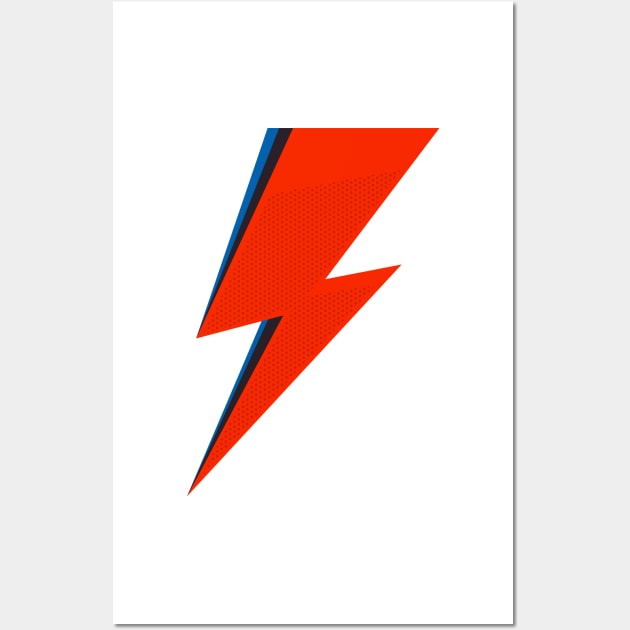 ziggy's flash sign Wall Art by chillstudio